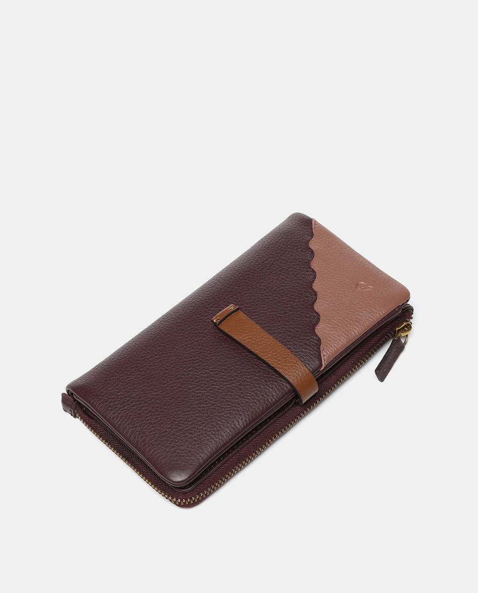 Billetero grande Abbacino Oria en Piel