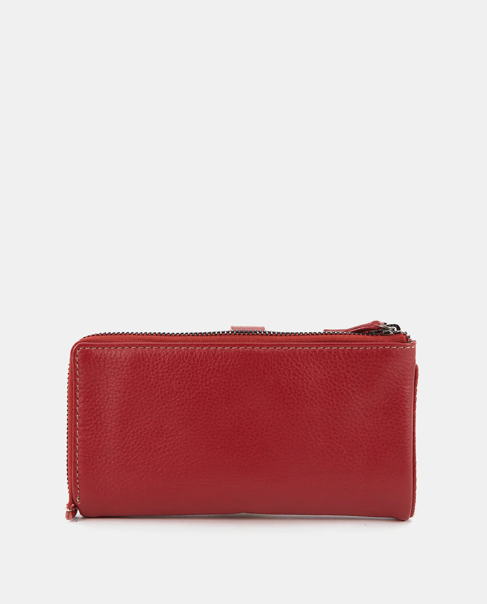 Billetero grande Abbacino Lena en Piel