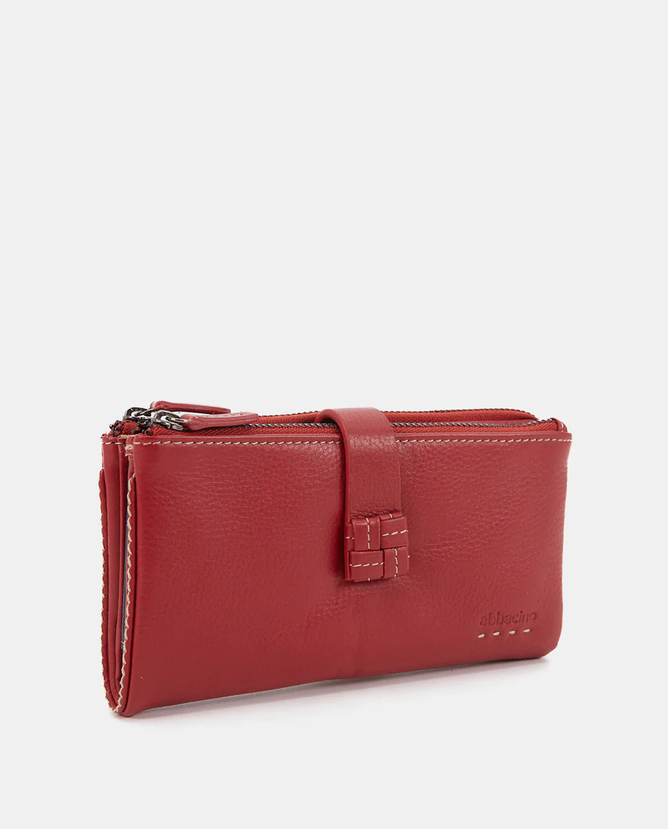 Billetero grande Abbacino Lena en Piel