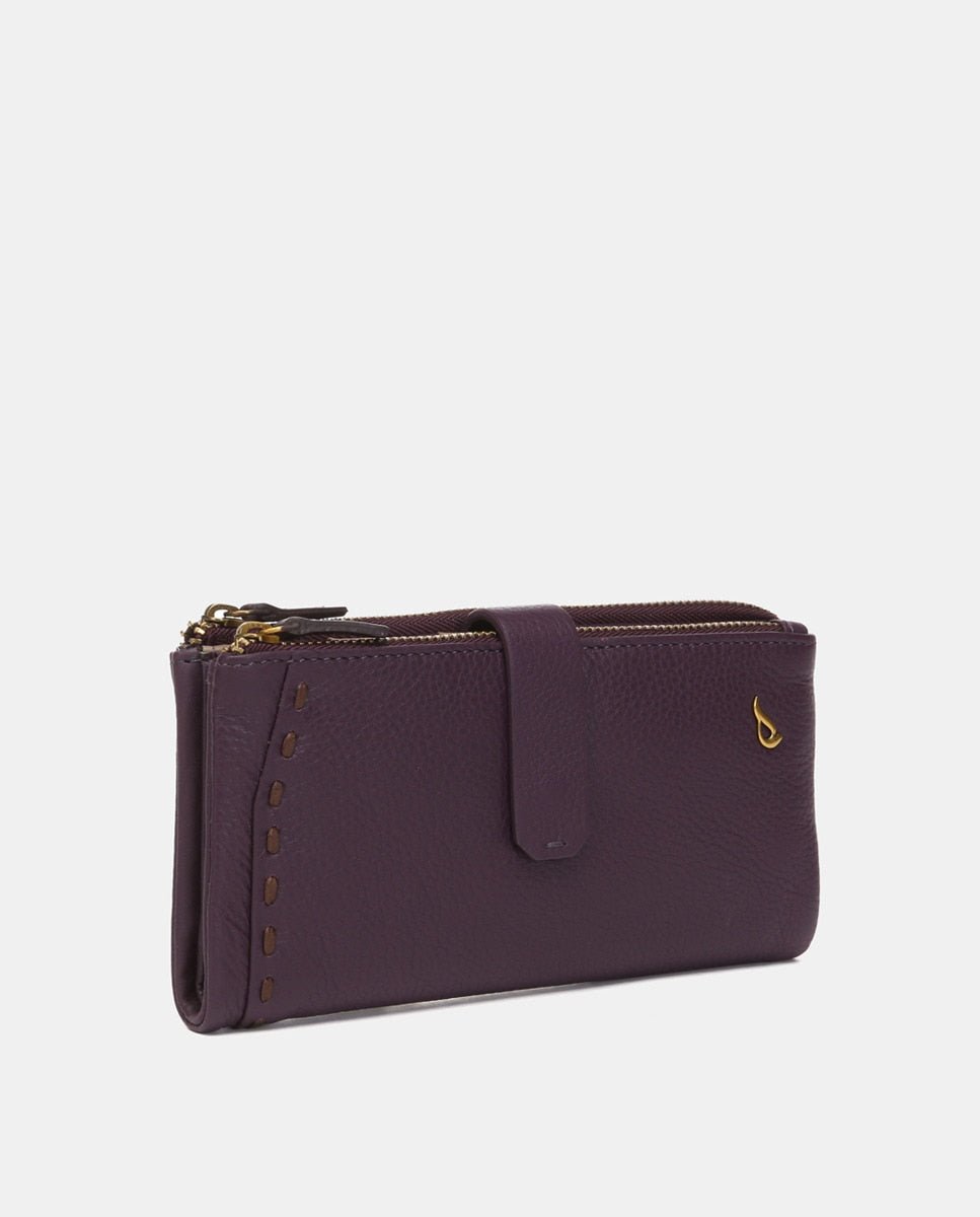 Billetero Abbacino Baker Piel Grande - Lila Abbacino | El Maletí