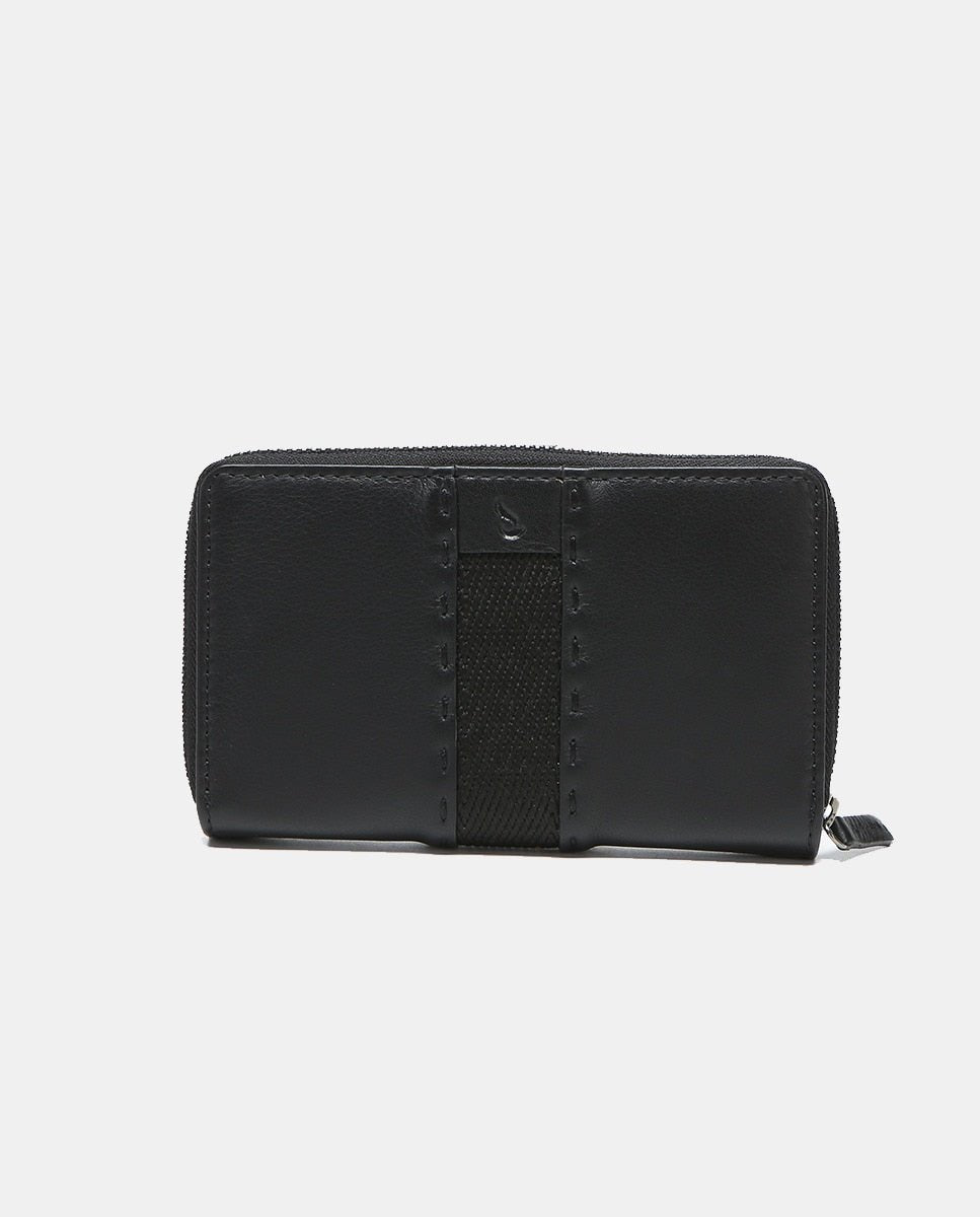 Billetero Abbacino Harris Piel Grande - Negro Abbacino | El Maletí