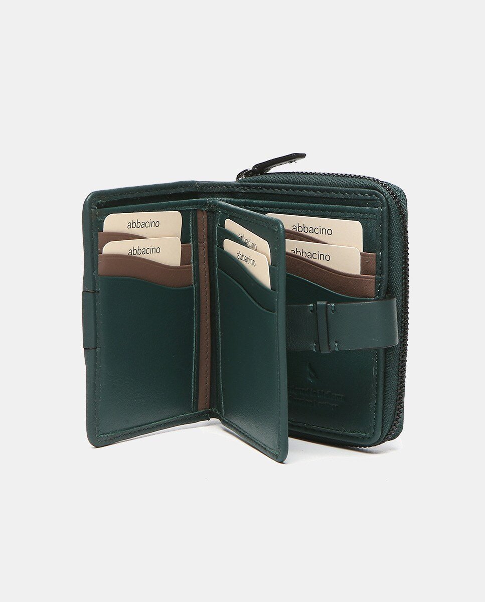 Billetero Abbacino Harris Piel - Verde Abbacino | El Maletí