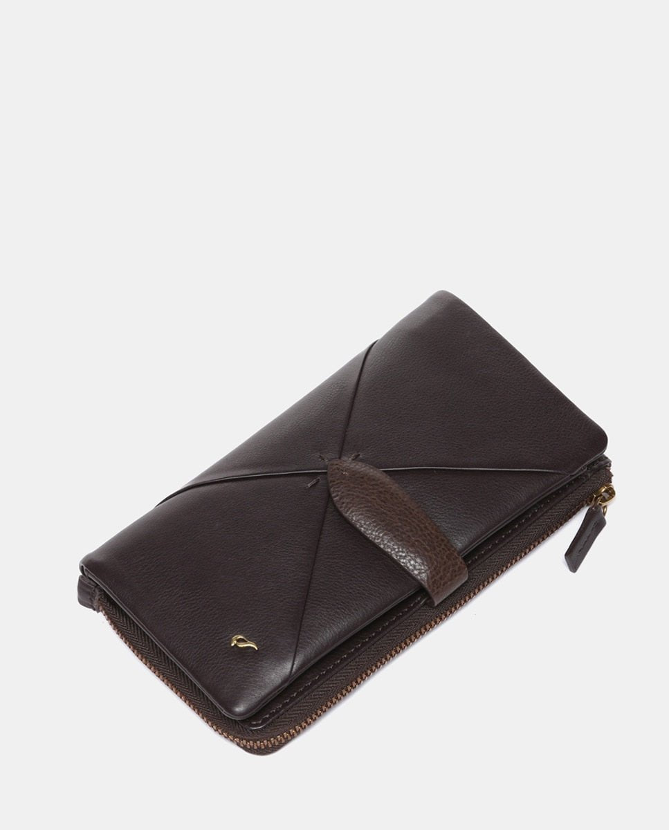 Billetero Abbacino Turner Grande en Piel - Negro Abbacino | El Maletí