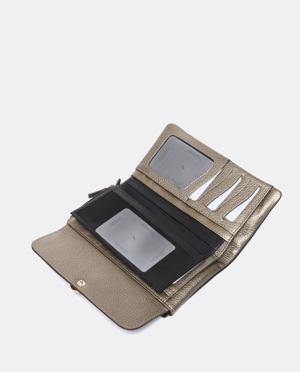 Billetero Abbacino Walker Grande en Piel - Negro Abbacino | El Maletí