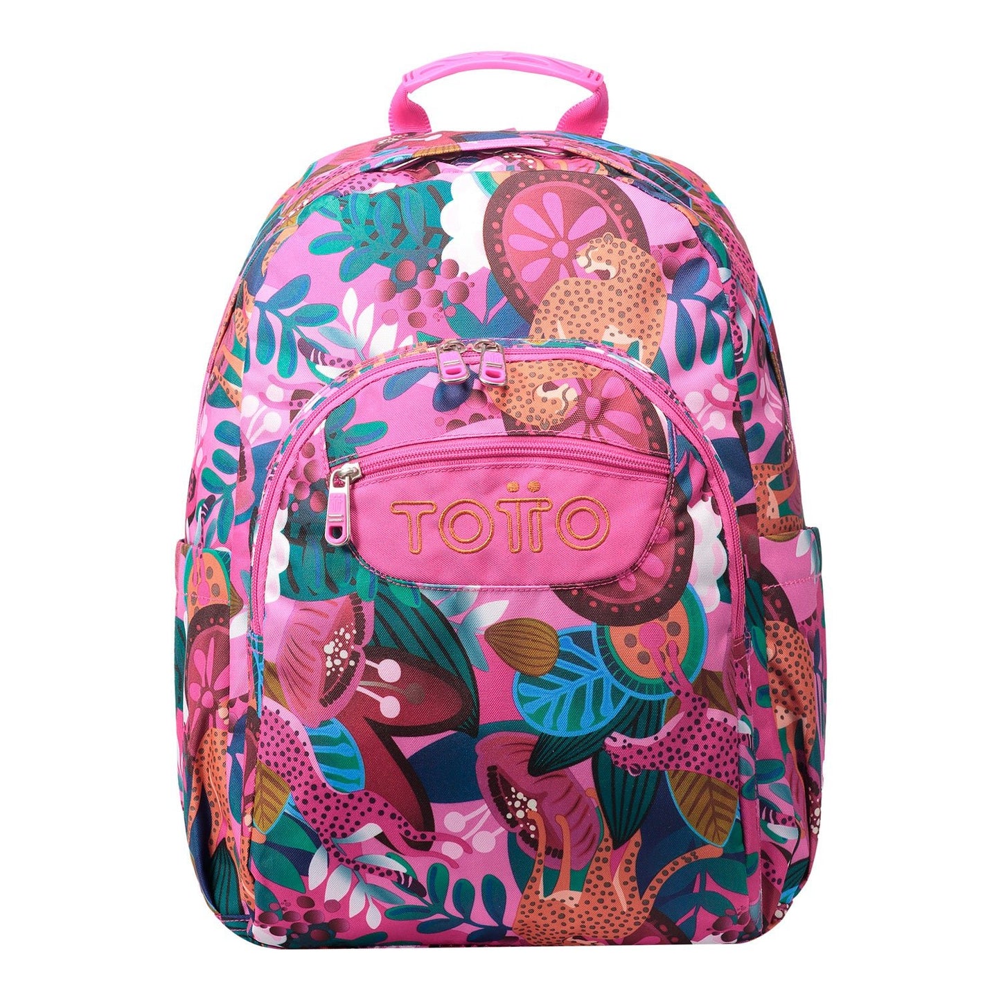 Mochila Totto Acuareles Tropical Jaguar - 44cm Totto | El Maletí