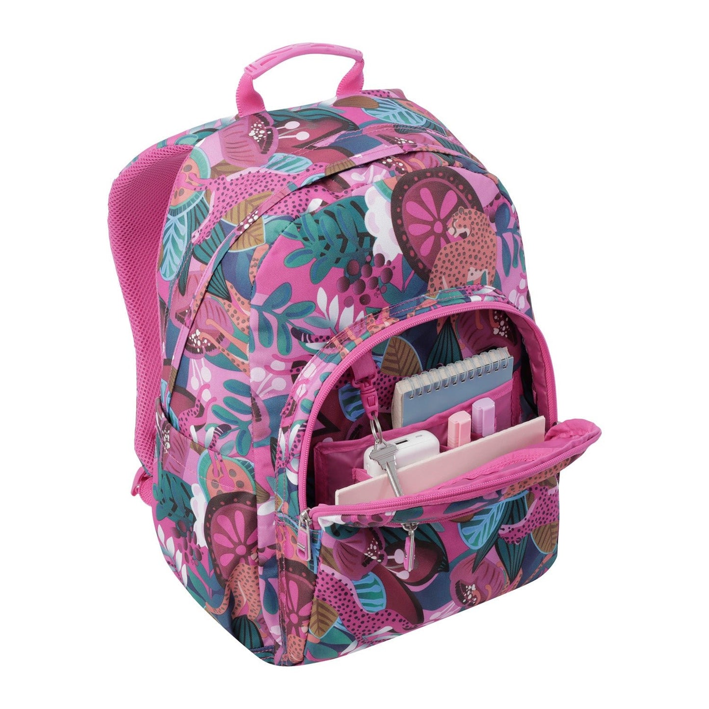 Mochila Totto Acuareles Tropical Jaguar - 44cm Totto | El Maletí