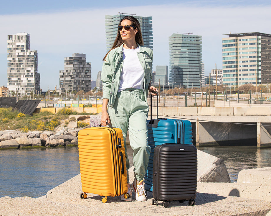 Maleta cabina expandible Stivibags Ecowave