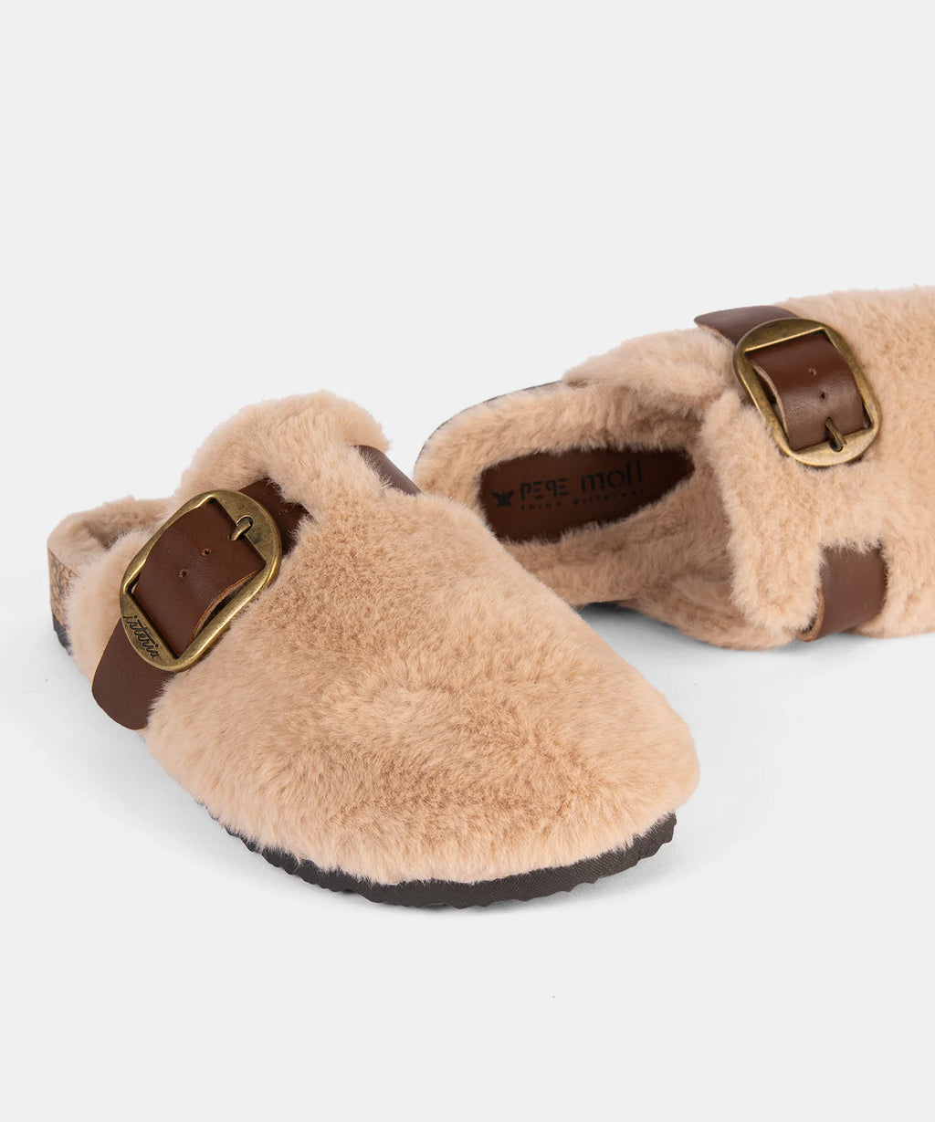 Zuecos de mujer Pepe Moll Beige