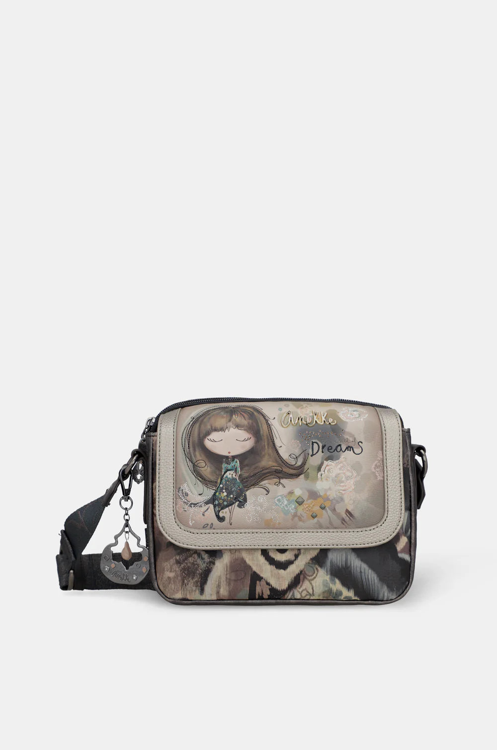 Bolso bandolera de solapa Anekke Real