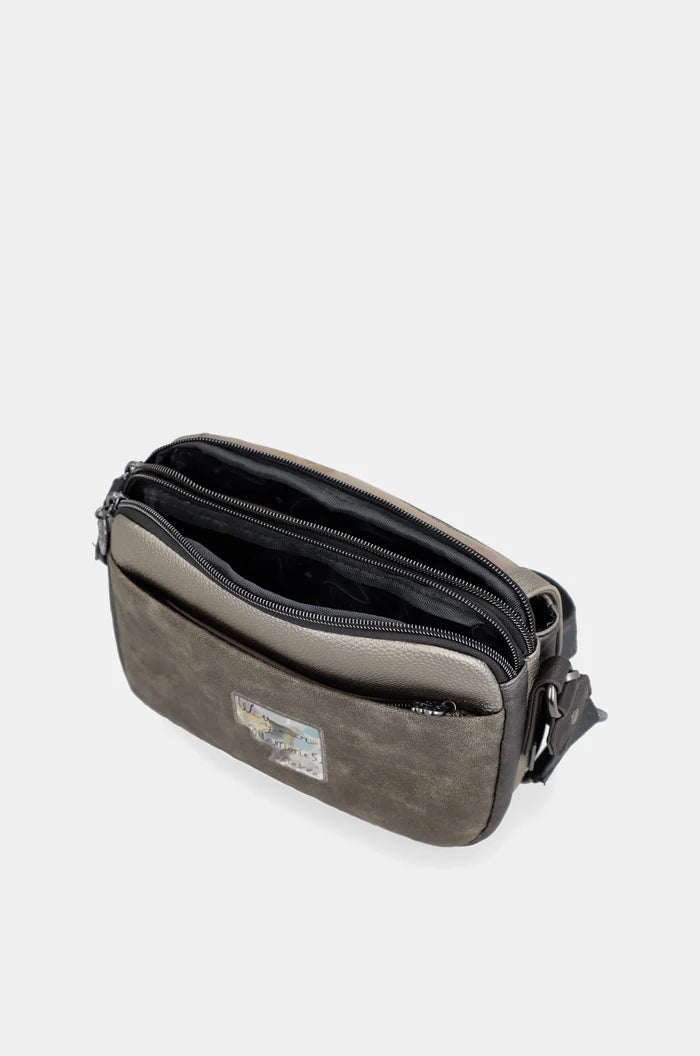 Bolso bandolera de solapa Anekke Real