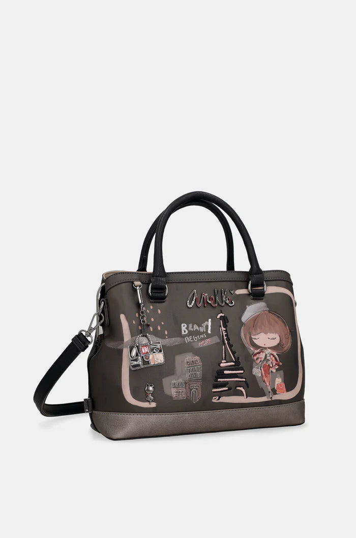 Bolso de mano con bandolera Anekke Mademoiselle