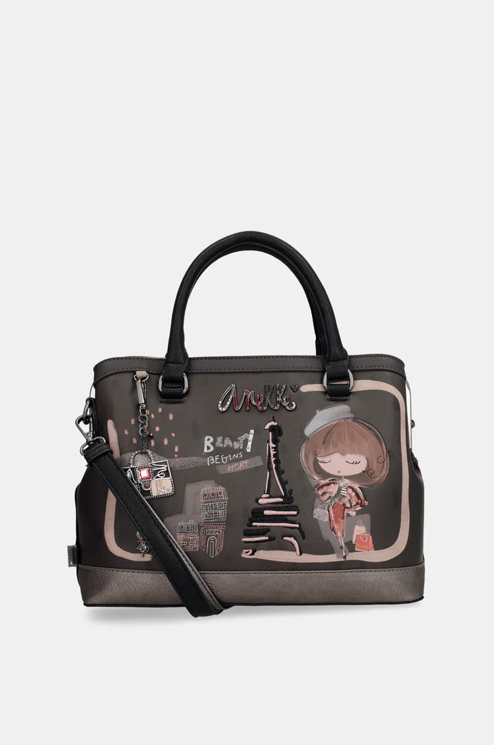 Bolso de mano con bandolera Anekke Mademoiselle