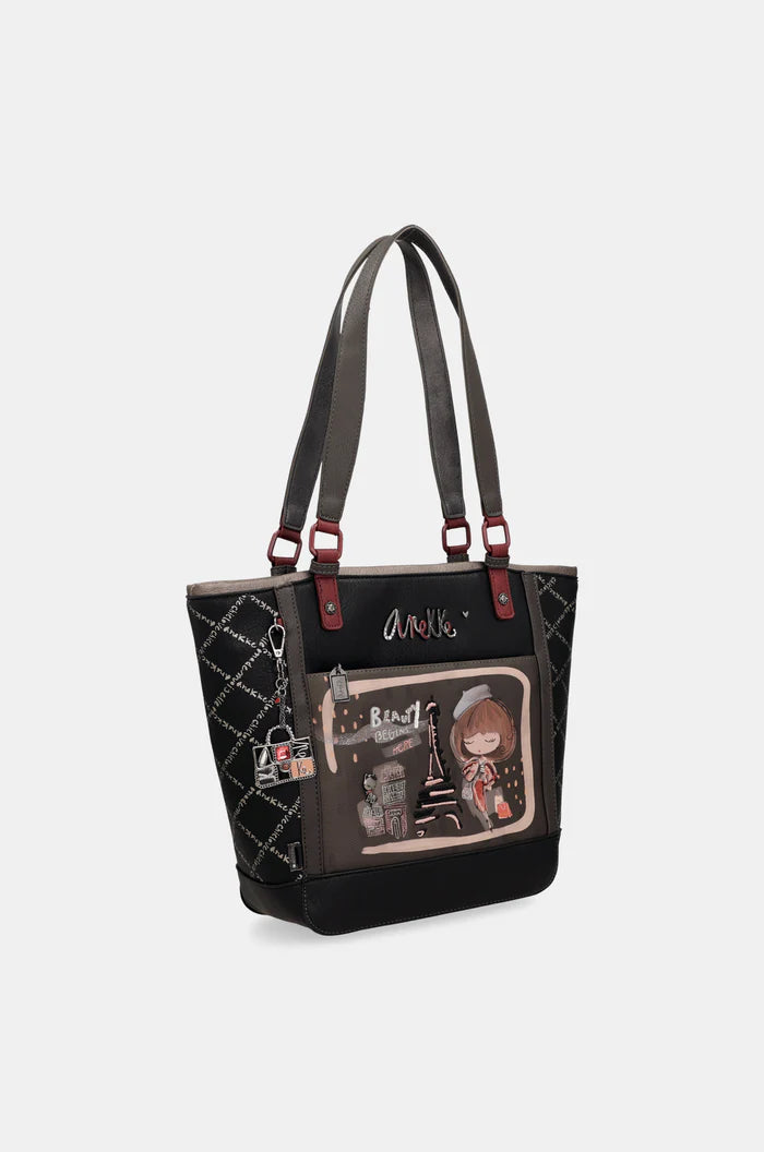 Bolso de hombro tipo shopper Anekke Mademoiselle