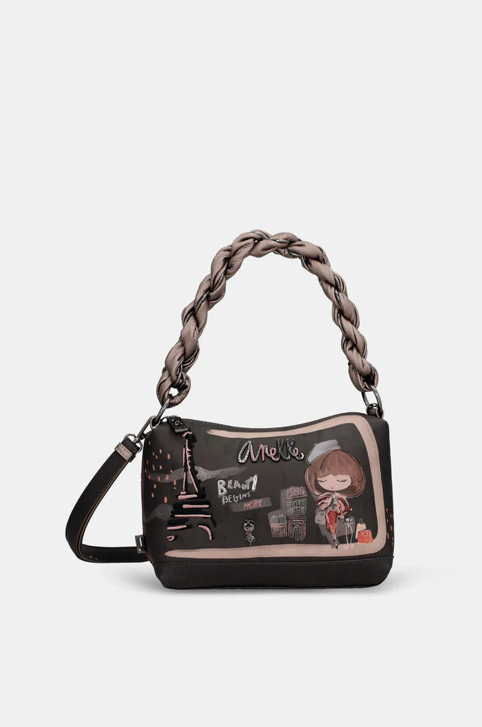 Bolso asa corta y bandolera Anekke Mademoiselle