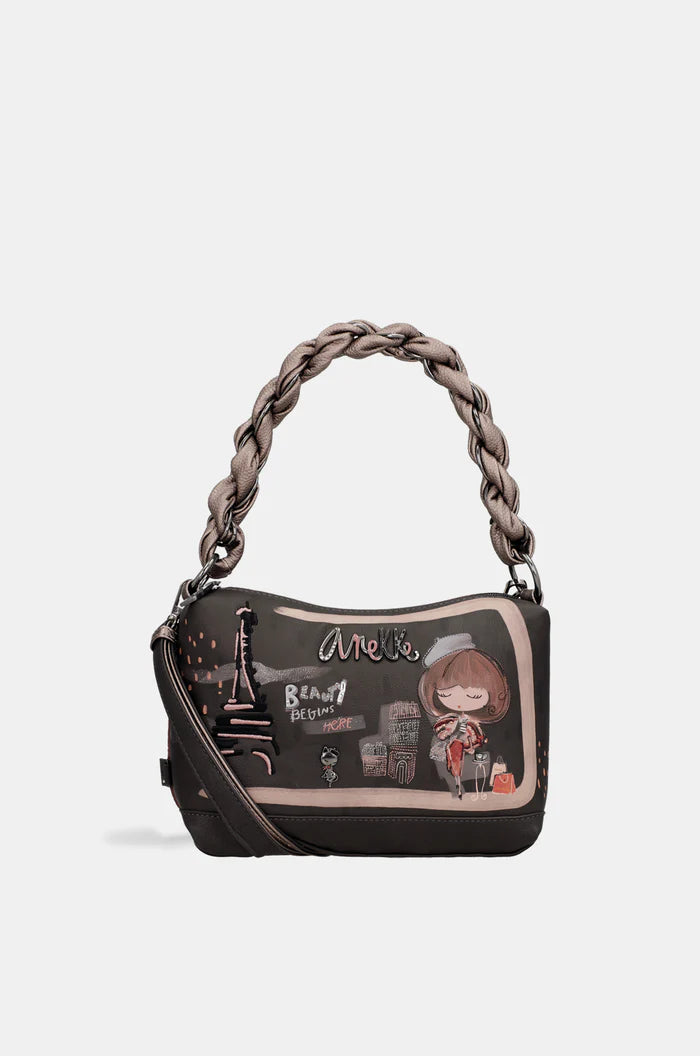 Bolso asa corta y bandolera Anekke Mademoiselle