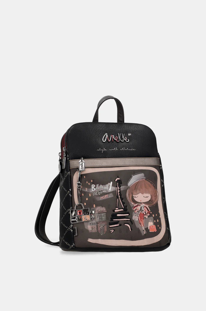 Mochila triple compartimento Anekke Mademoiselle
