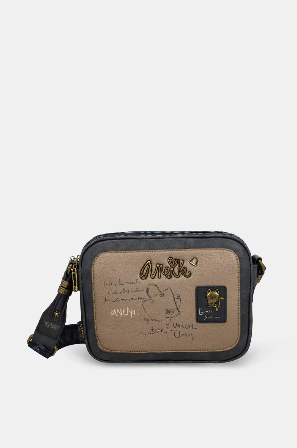 Bolso bandolera 3 compartimentos Anekke Boutique