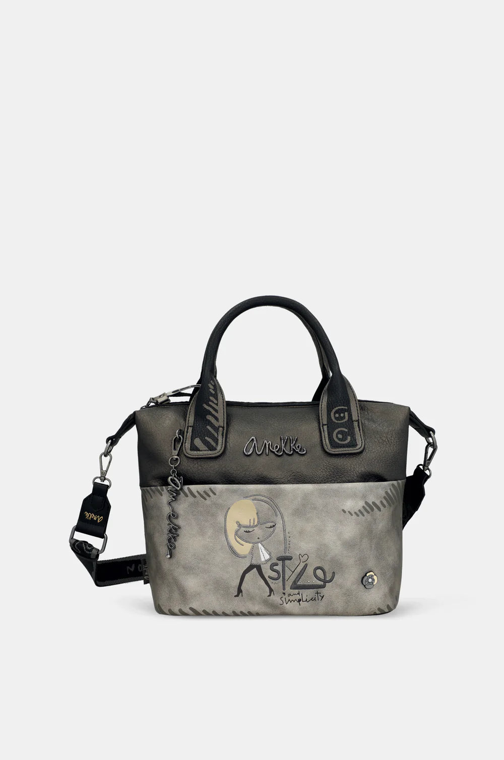 Bolso de mano y bandolera Anekke Nature Koko