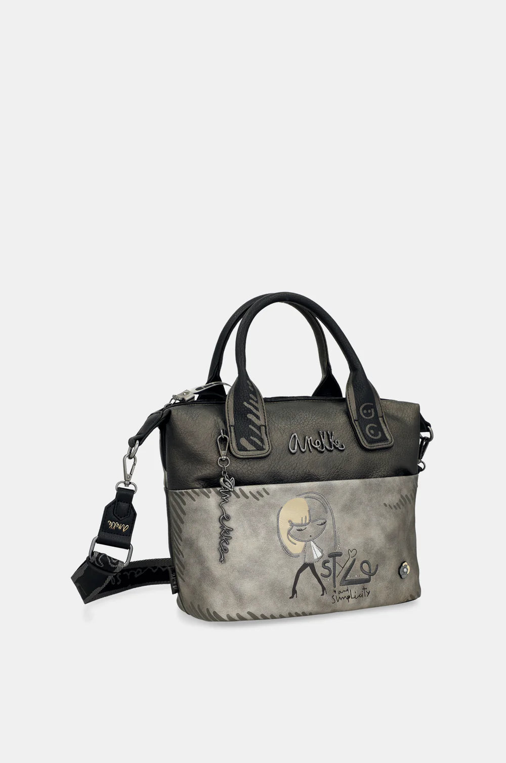 Bolso de mano y bandolera Anekke Nature Koko