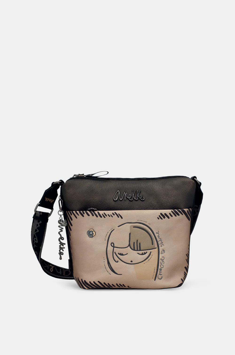 Bolso bandolera grande Anekke Nature Koko