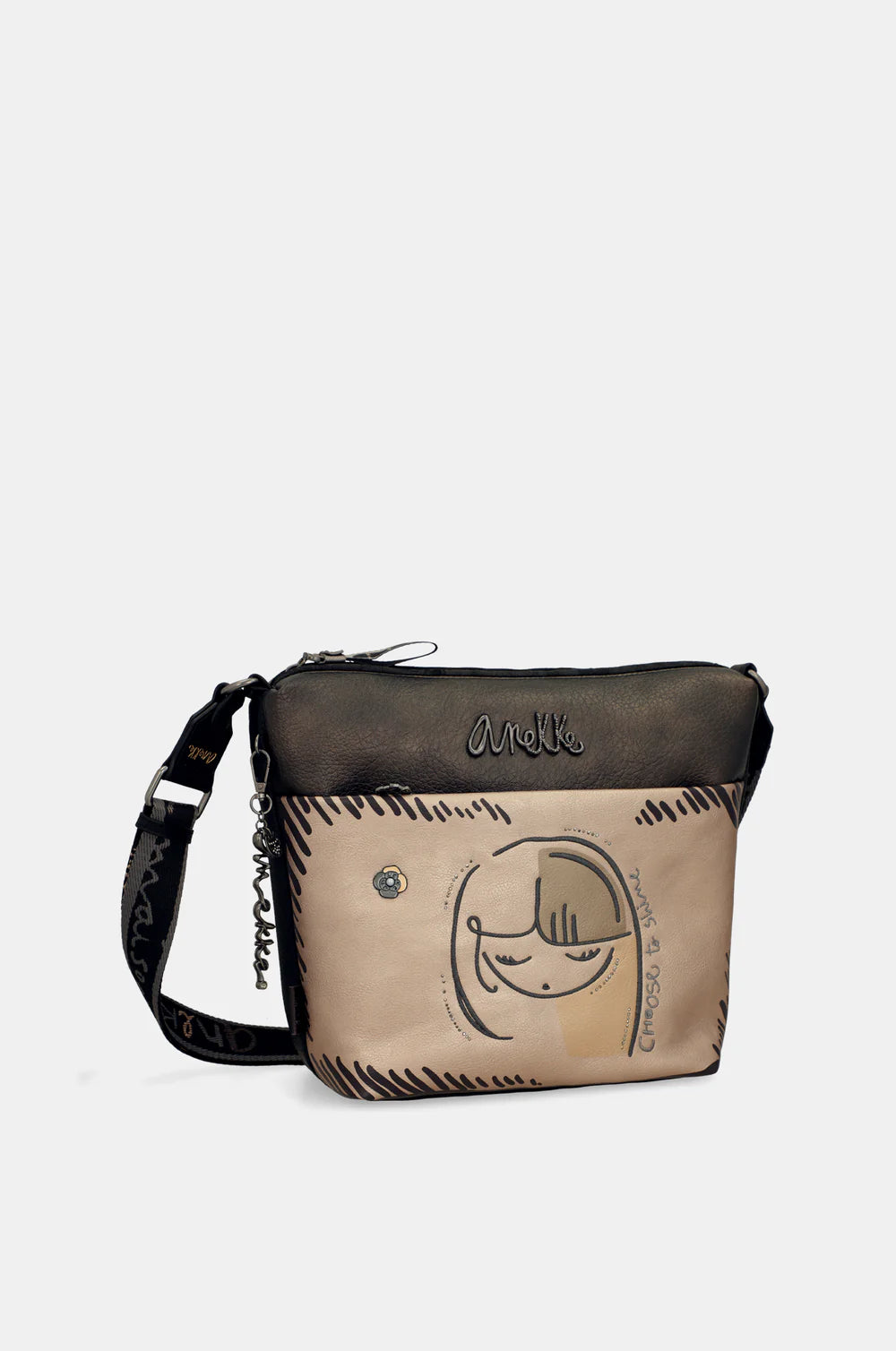Bolso bandolera grande Anekke Nature Koko