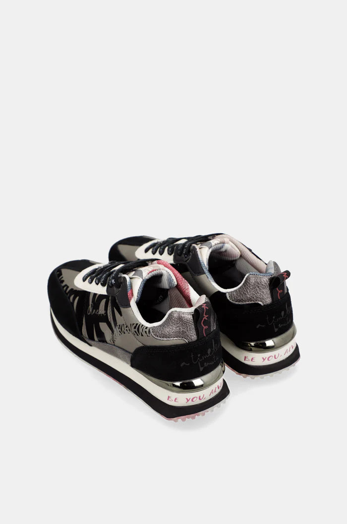 Deportivos Anekke Negros y Plomo