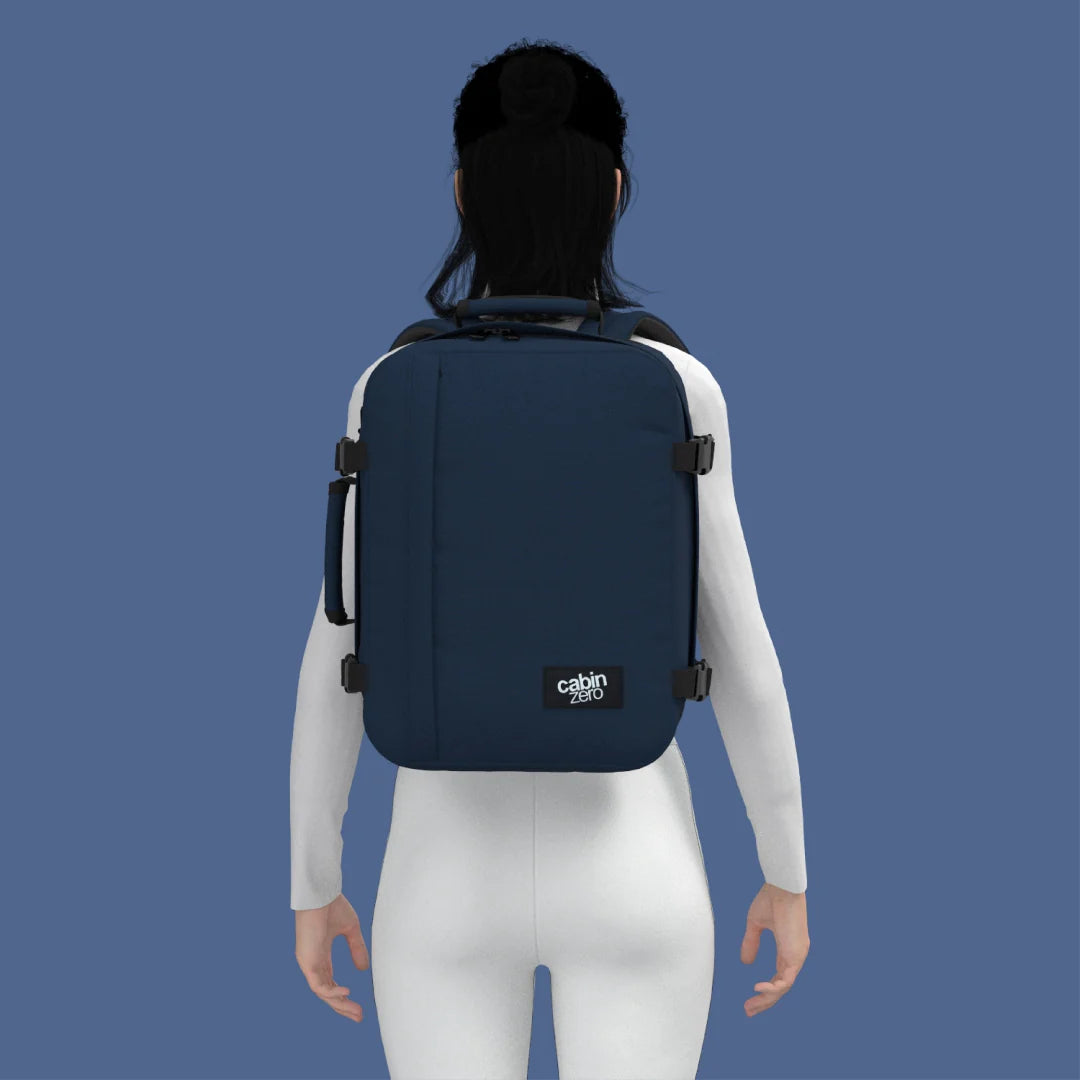 MOCHILA UNDERSEAT CLASSIC 28L NAVY Cabin Zero - EL MALETÍ 