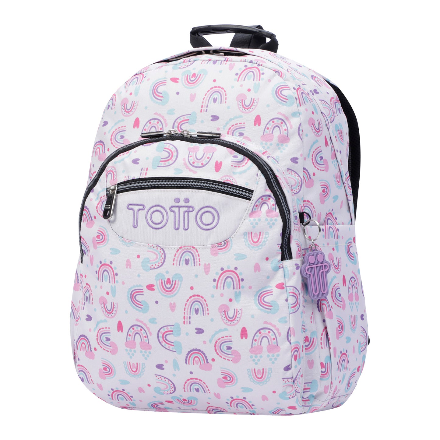 Mochila Totto Acuareles Arcoiris - 44cm