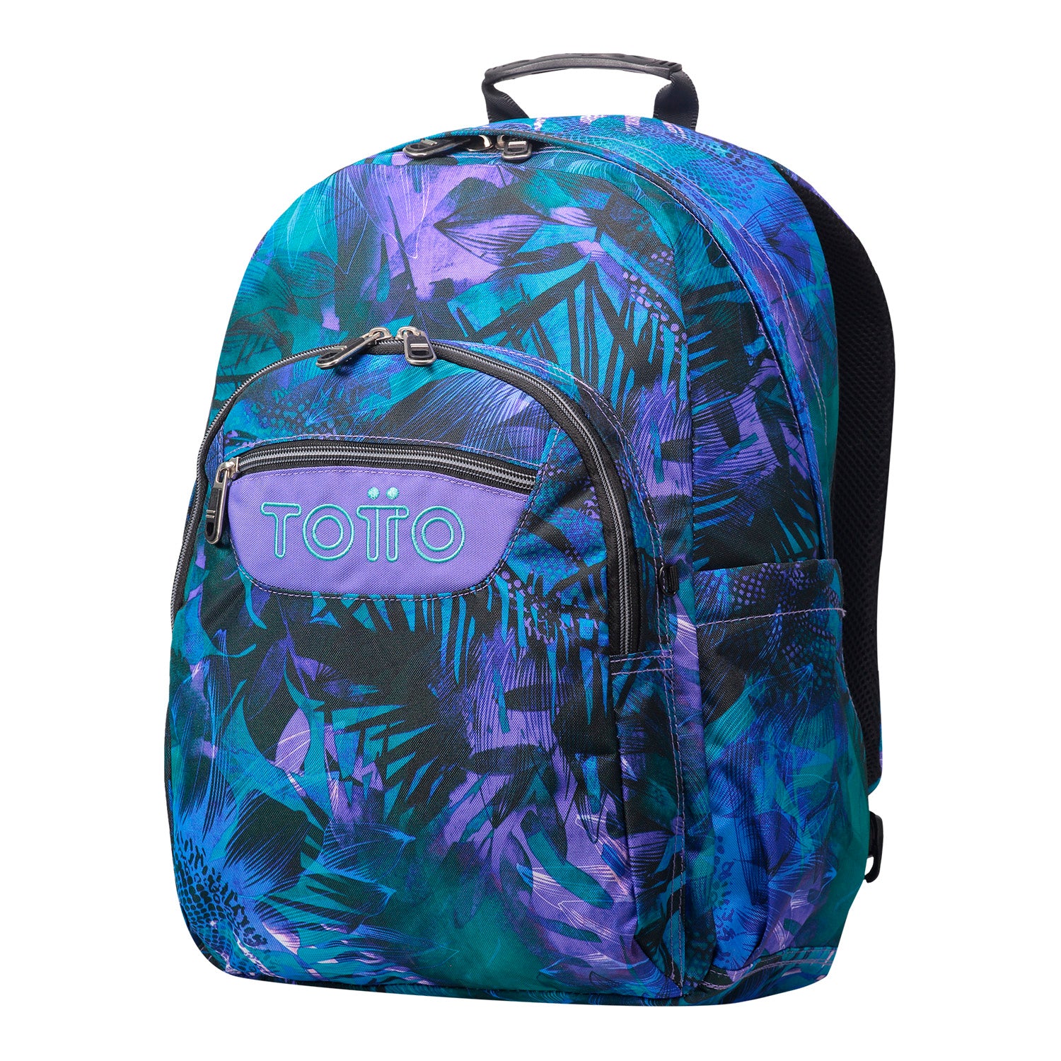 Mochila Totto Acuareles Electric Nature - 44cm