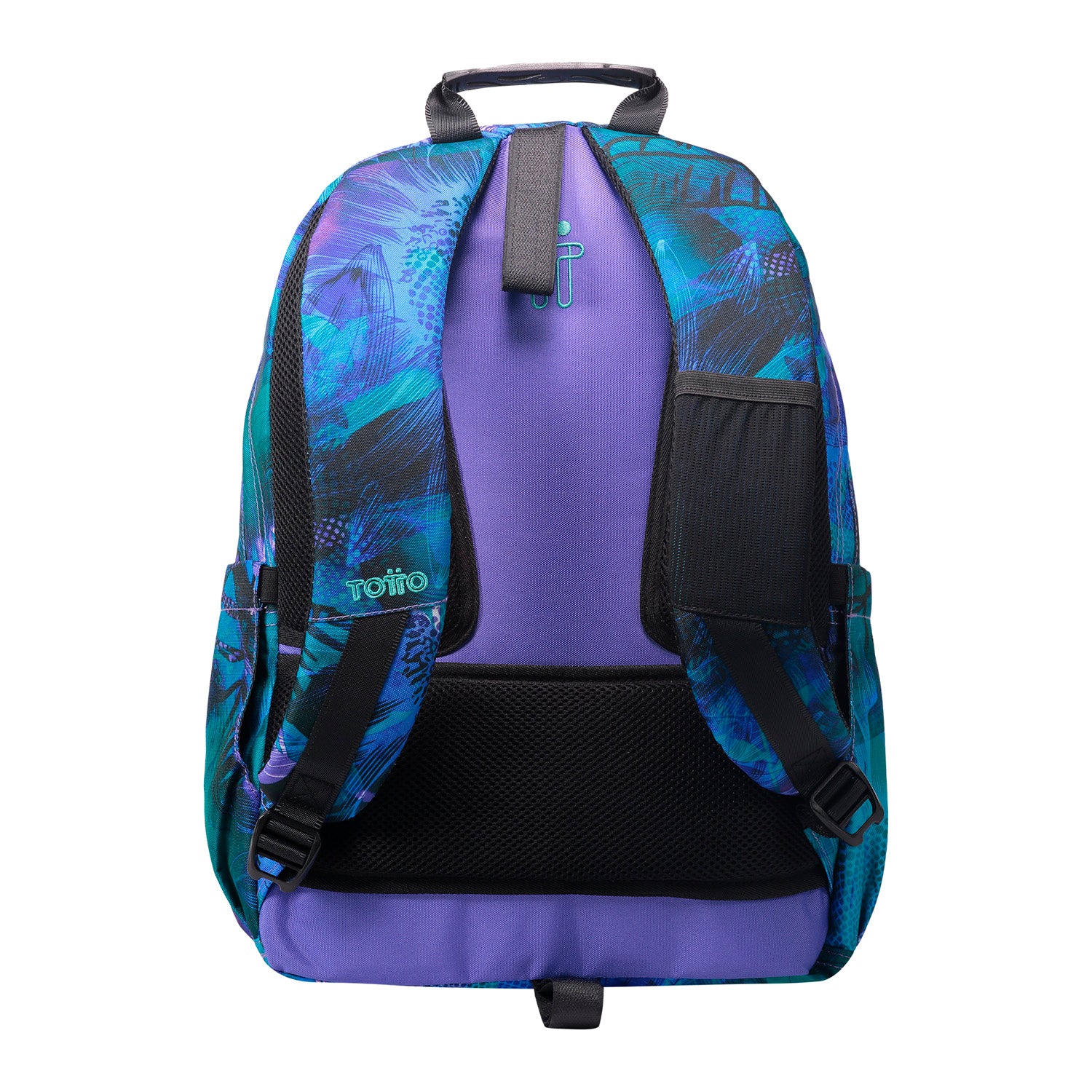 Mochila Totto Acuareles Electric Nature - 44cm