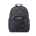 Mochila escolar adaptable a carro Totto Acuareles Salpicado - 44cm