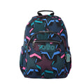 Mochila escolar adaptable a carro Totto Acuareles Lety Black - 44cm