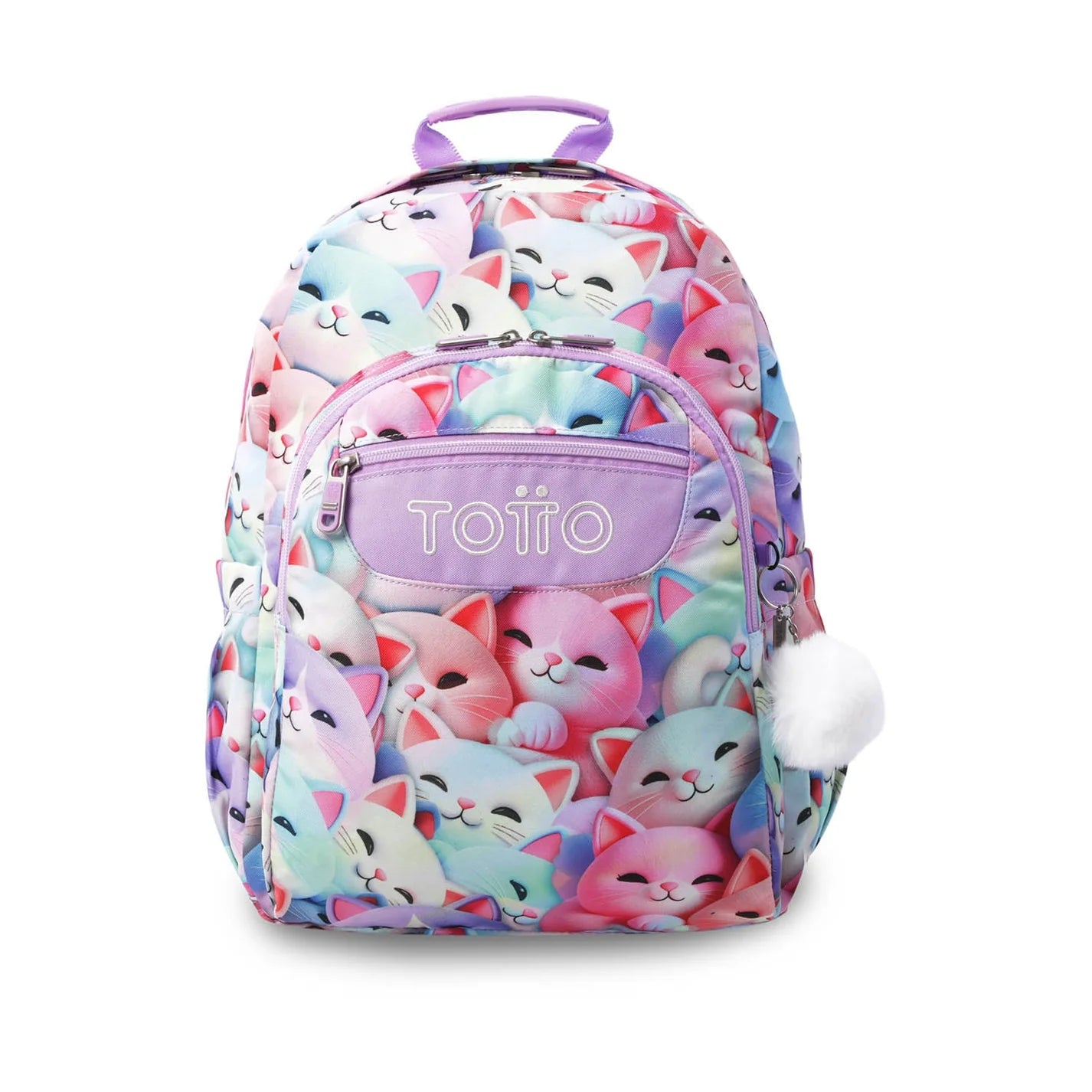Mochila escolar adaptable a carro Totto Acuareles - 44cm