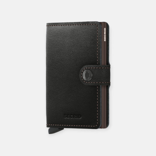 MINIWALLET SECRID ORIGINAL BLACK-BROWN Secrid - EL MALETI