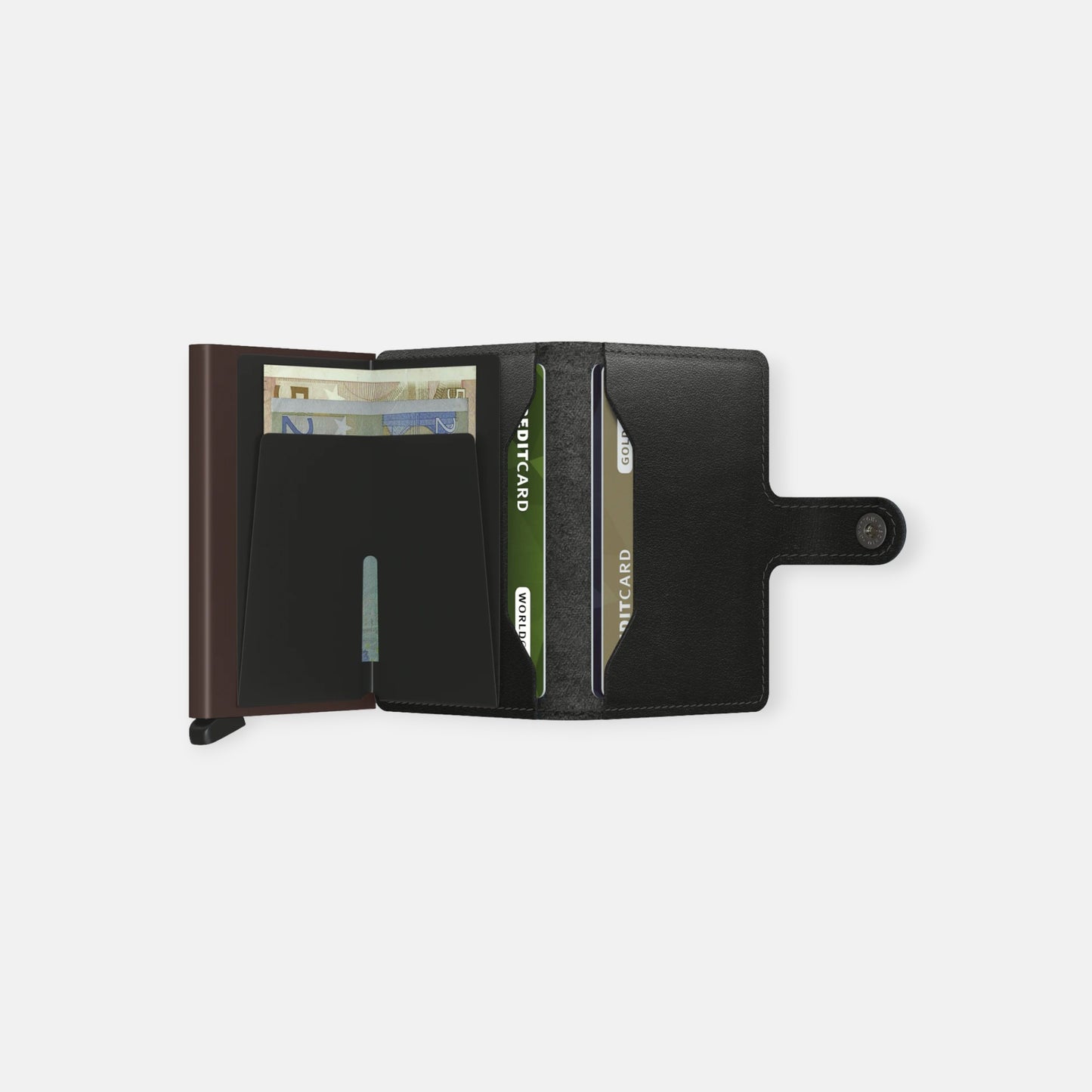 MINIWALLET SECRID ORIGINAL BLACK-BROWN