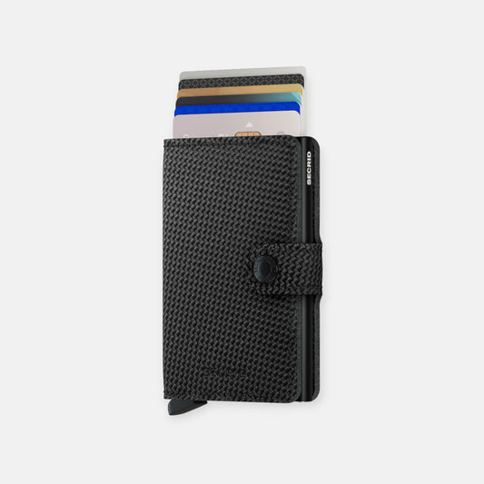 MINIWALLET SECRID CARBON BLACK Secrid - EL MALETI