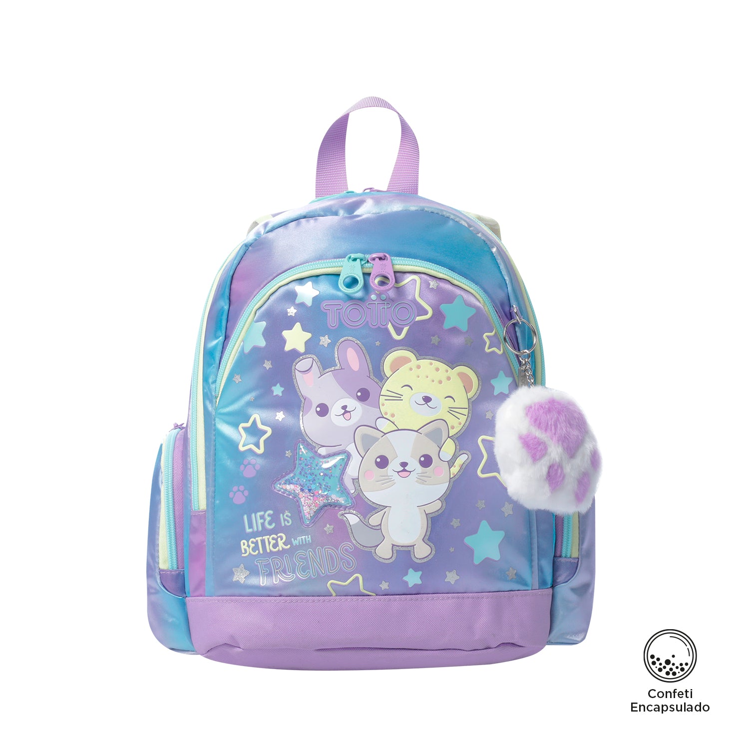 Mochila Infantil Totto Friends S - 32 cm