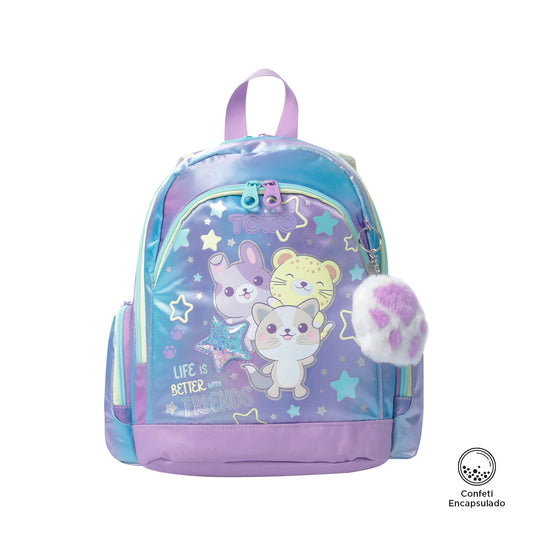 Mochila Infantil Totto Friends S - 32 cm