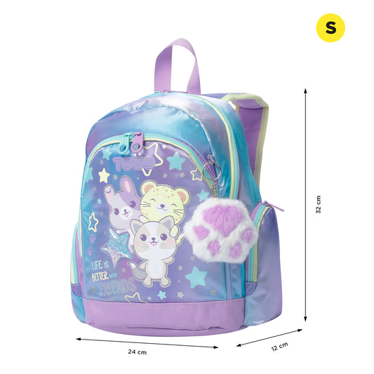 Mochila Infantil Totto Friends S - 32 cm