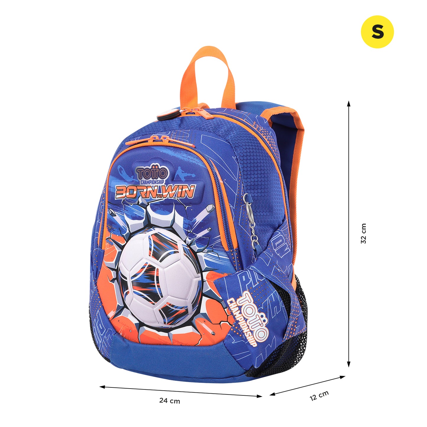 Mochila Infantil Totto Soccer Win S - 32 cm