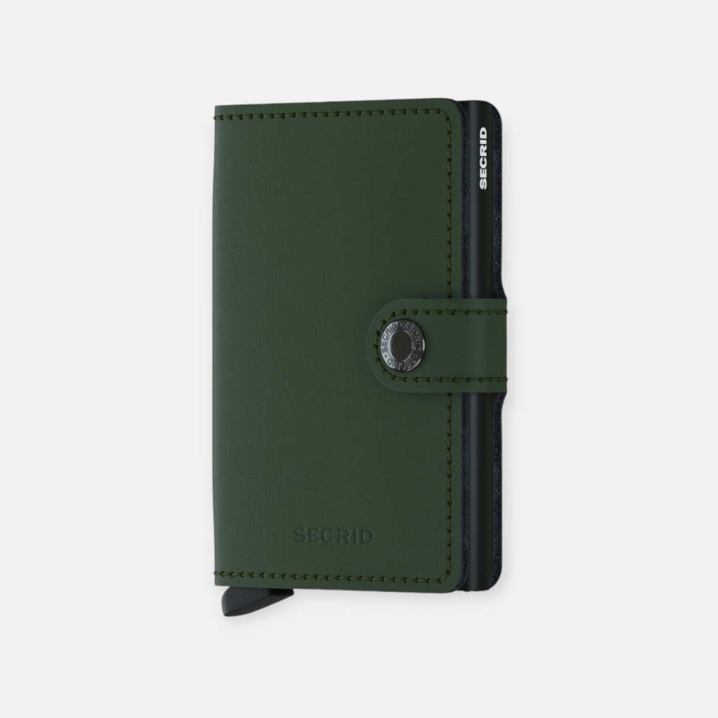 MINIWALLET SECRID MATTE GREEN & BLACK