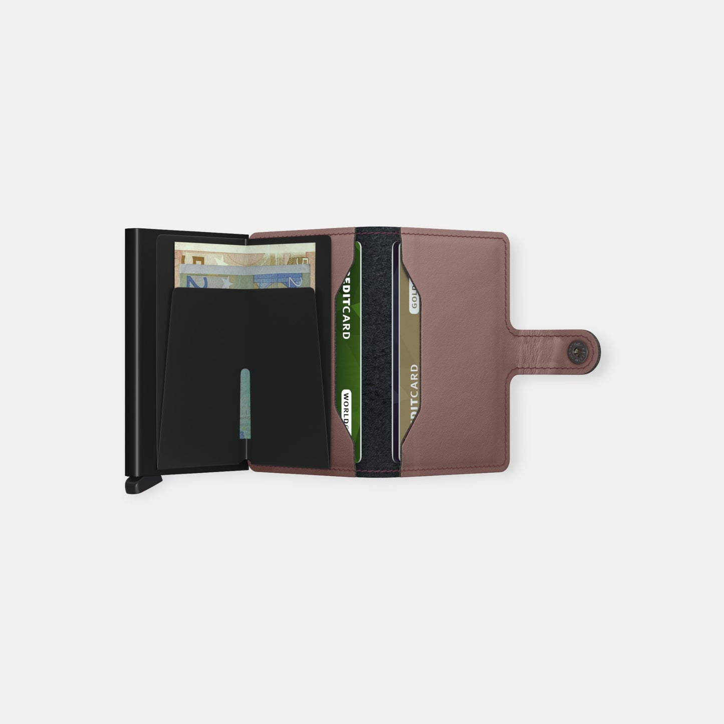 MINIWALLET SECRID MATTE ROSE