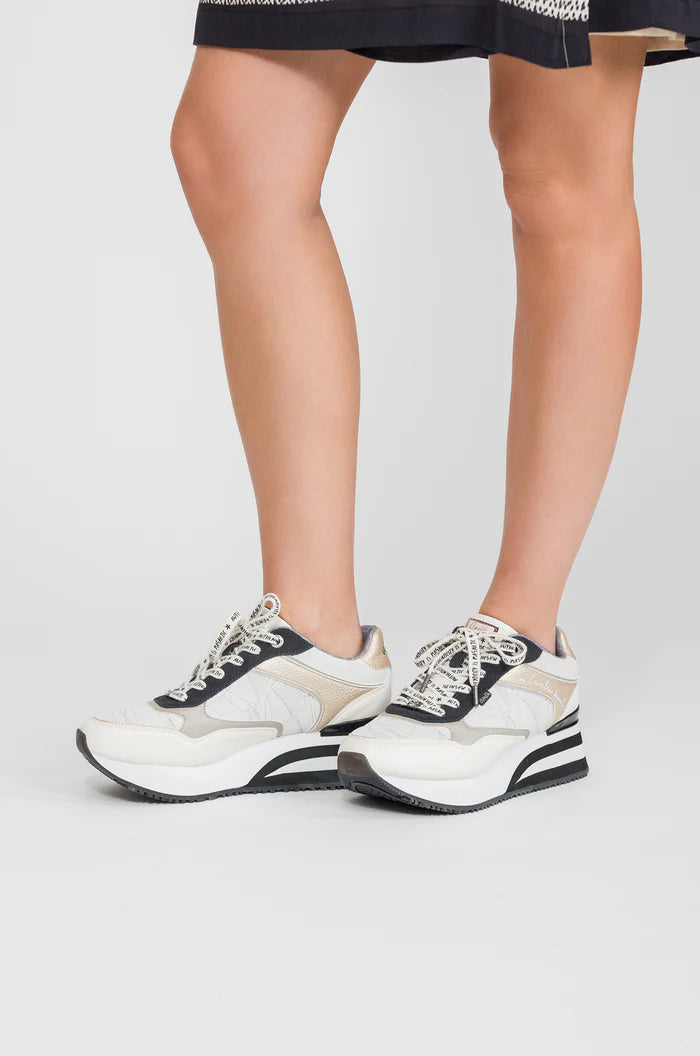 Deportivos con cuña Anekke Blancos