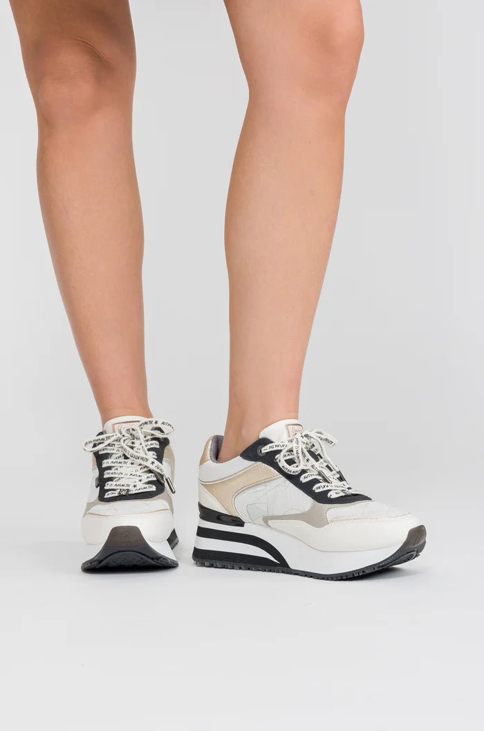 Deportivos con cuña Anekke Blancos