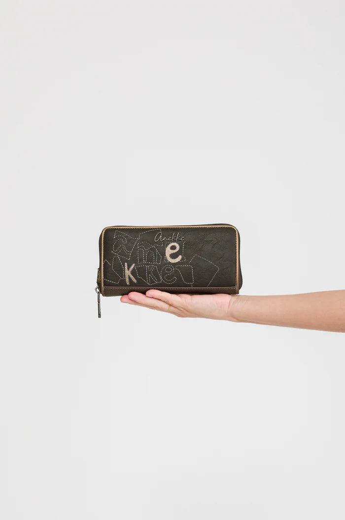 Billetero grande rígido Anekke Bloom