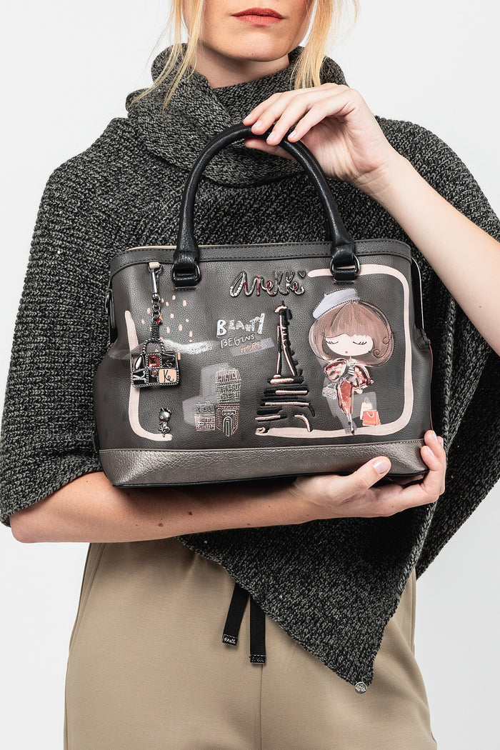 Bolso de mano con bandolera Anekke Mademoiselle
