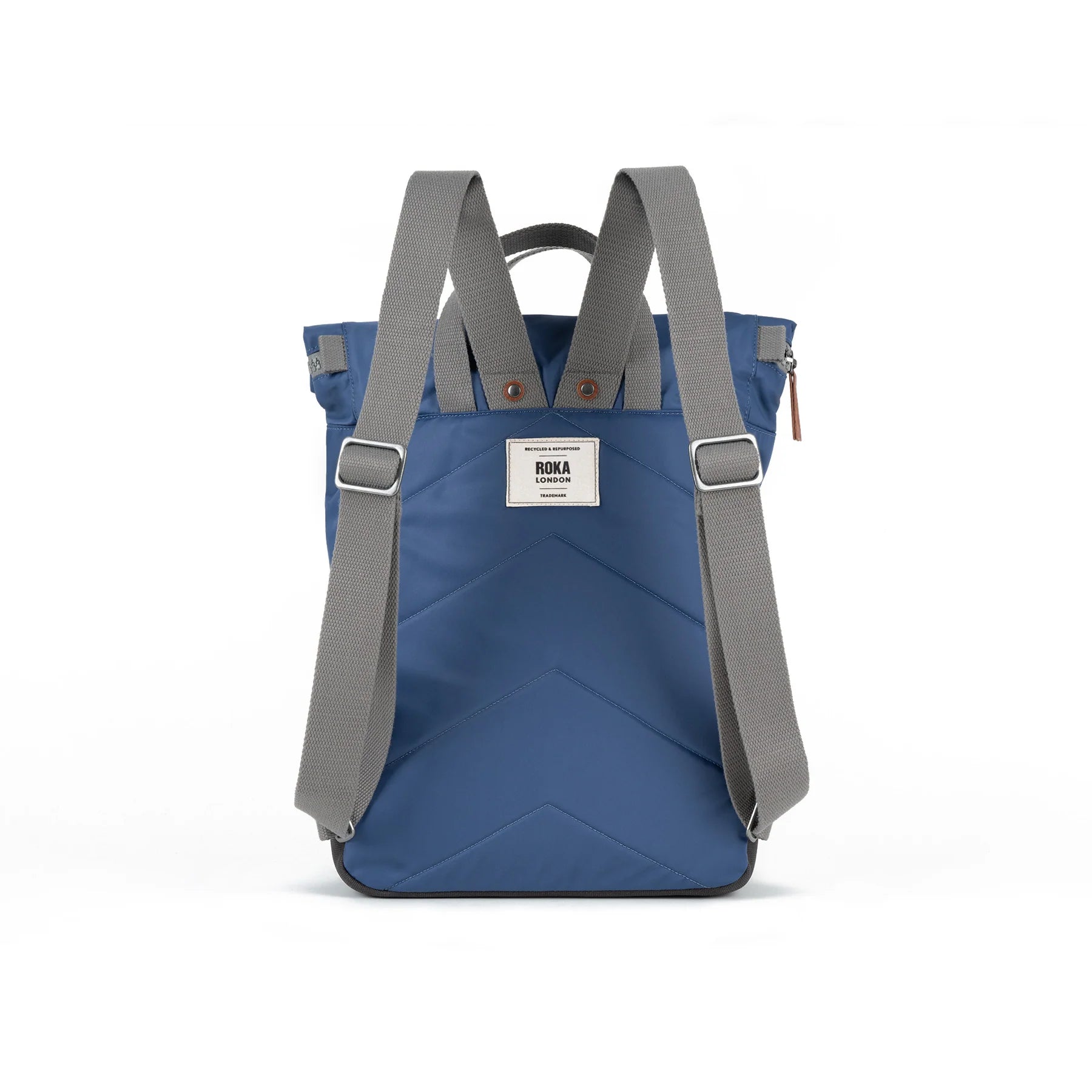 Mochila Roka London Canfield B - Burnt Blue - Mediana