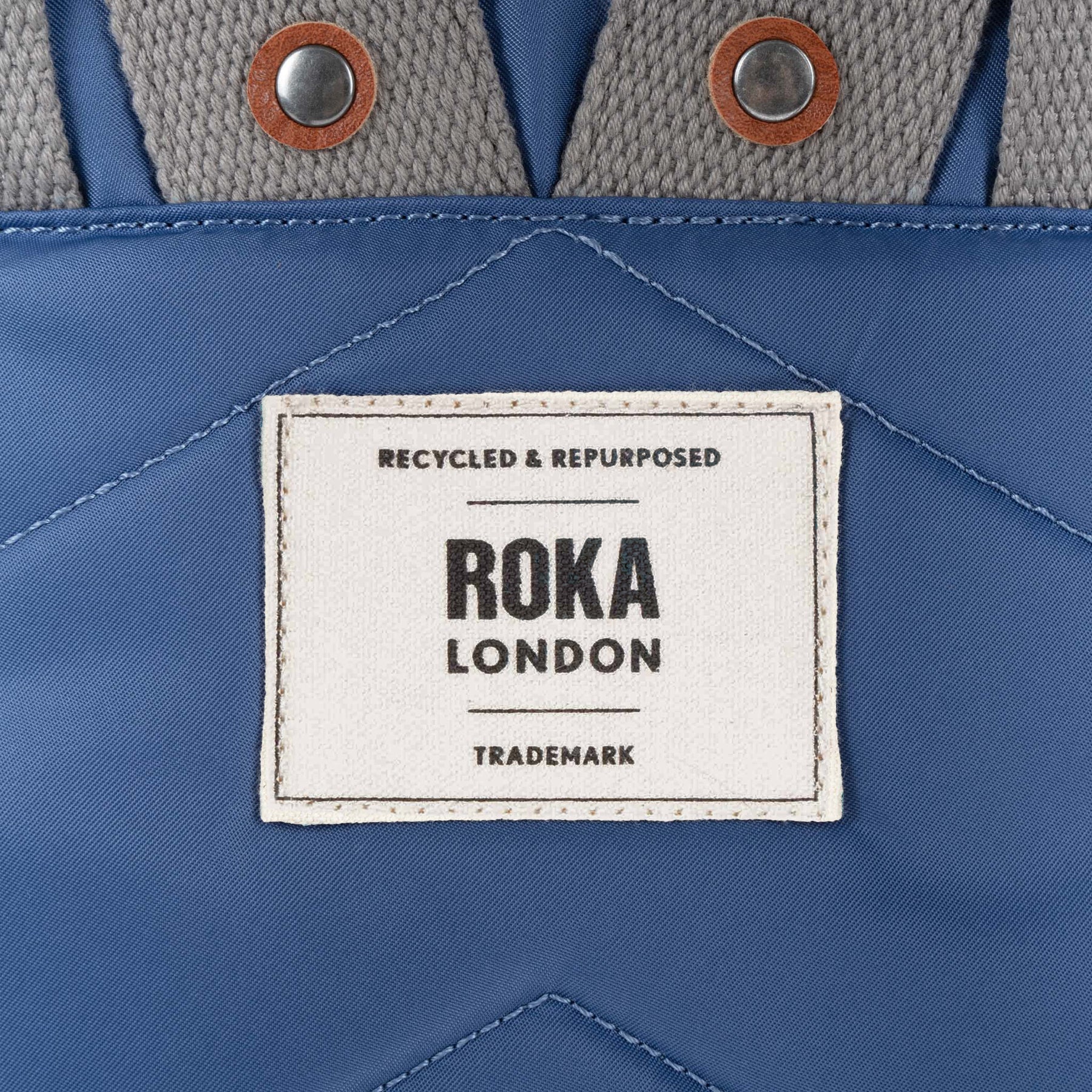 Mochila Roka London Canfield B - Burnt Blue - Mediana
