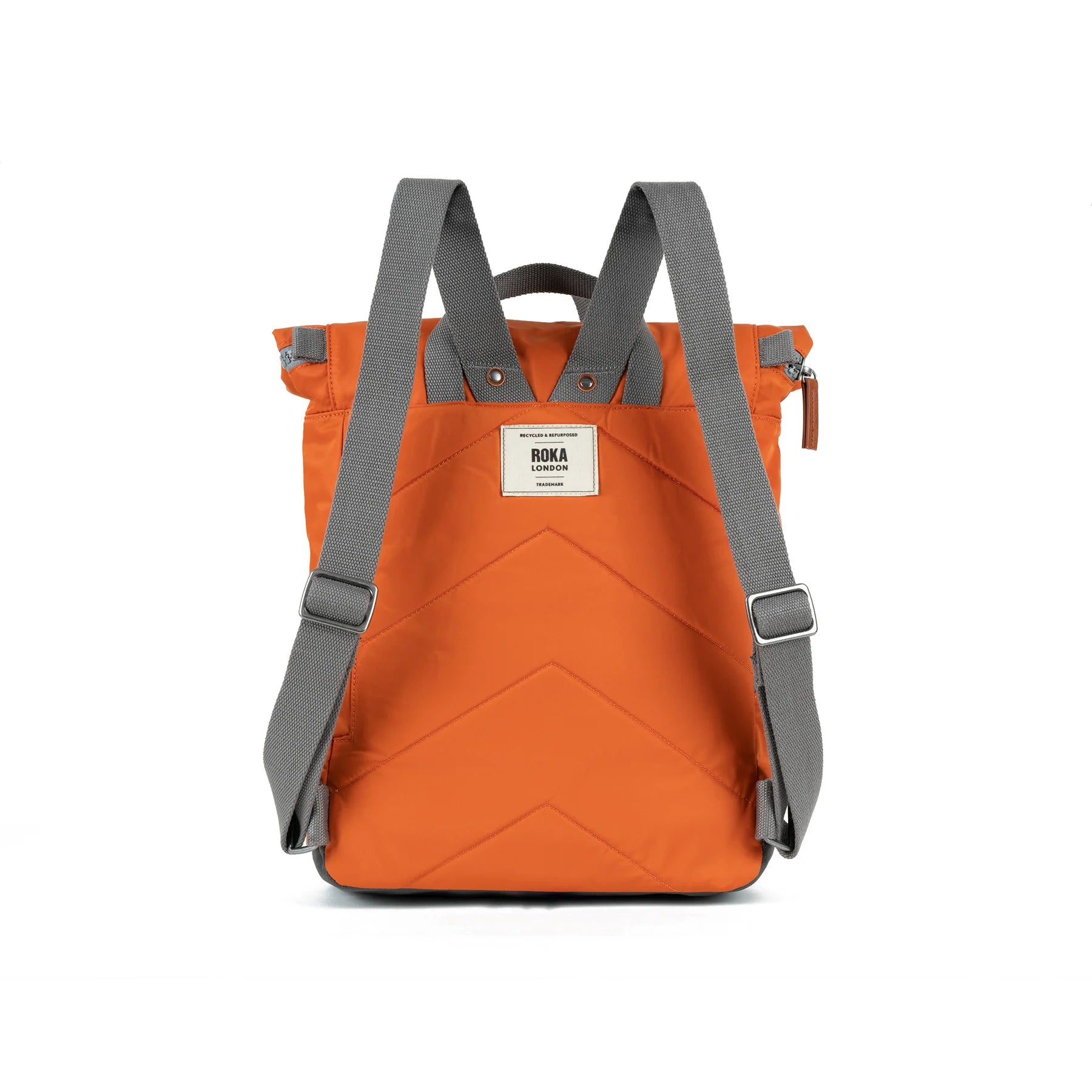 Mochila Roka London Canfield B - Burnt Orange - Mediana