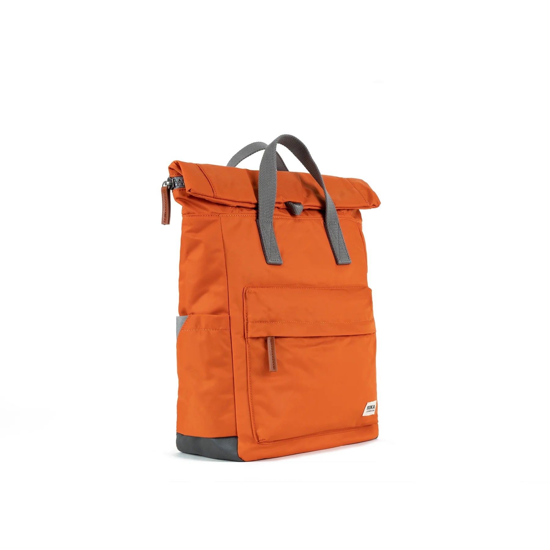 Mochila Roka London Canfield B - Burnt Orange - Mediana